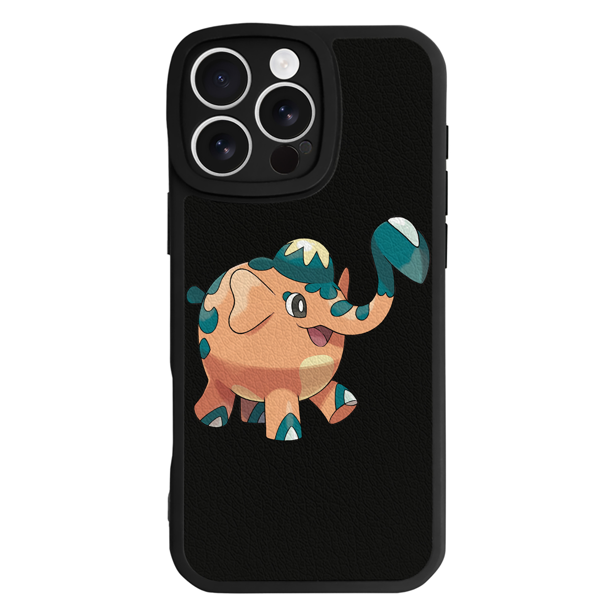（画像用） ポケットモンスター Pokémon 【iPhone 16シリーズ対応】シリコンスマホケース（レザー調） 材質：シリコン